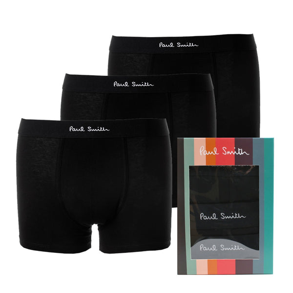 ポールスミス PAUL SMITH ボクサーパンツ 3枚セット M1A-914C-A3PCK-79A-S メンズ ブラック 下着